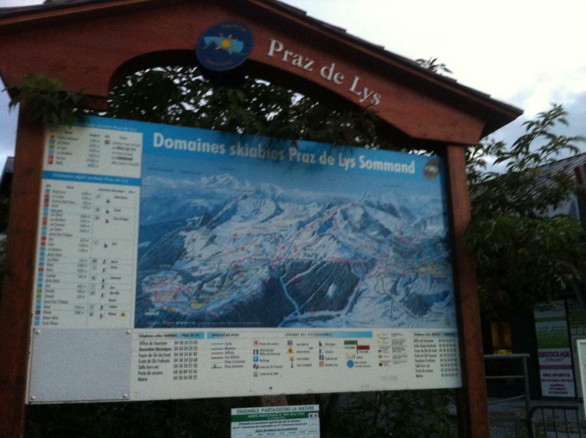 Terrasses Du Mont Blanc Apartman Le Praz de Lys Kültér fotó